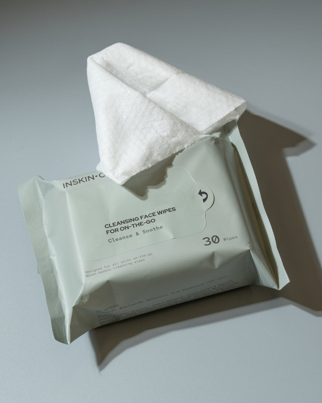 Cleansing Face Wipes For On-The-Go Pack Of 30